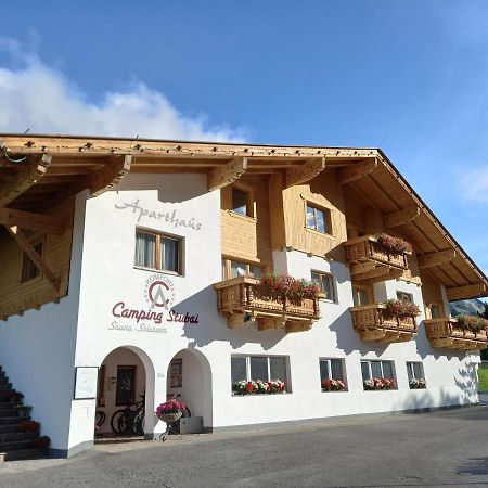 Aparthaus Camping Stubai Neustift im Stubaital Buitenkant foto