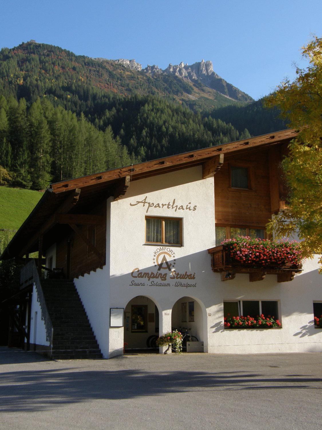 Aparthaus Camping Stubai Appartement Neustift im Stubaital Buitenkant foto